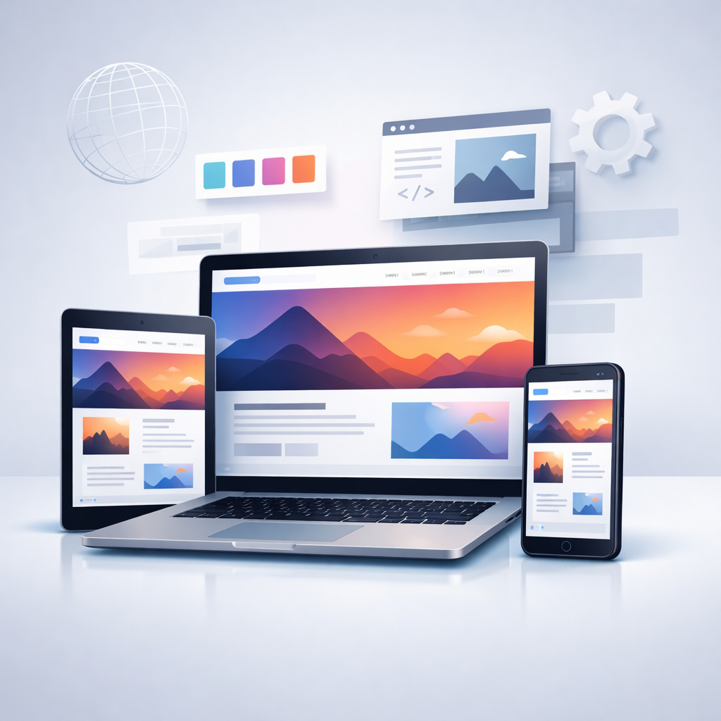 Creation de site vitrine pour entreprise locale